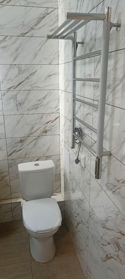 Ремонт ванной в панельном доме. ул. 40лет Победы