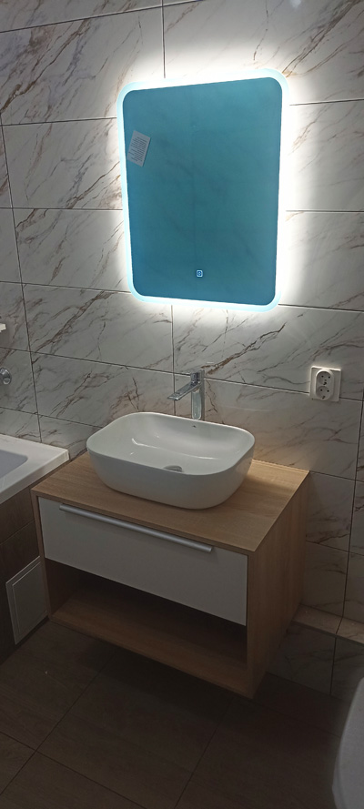 Ремонт ванной в панельном доме. ул. 40лет Победы