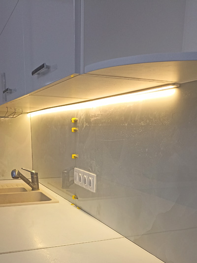 Фартук из плитки 120х60