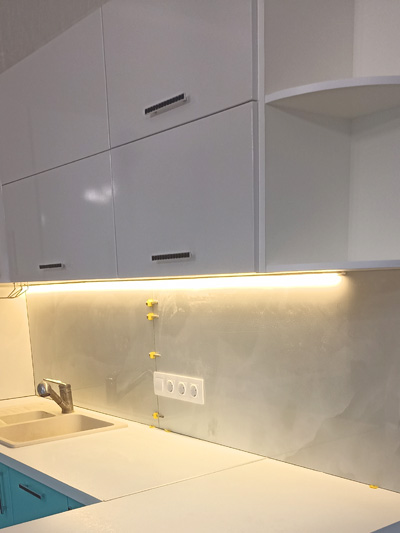 Фартук из плитки 120х60