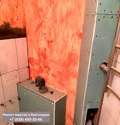 Отделка санузла под ключ.